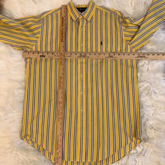 Ralph Lauren button down long sleeve classic fit size medium/15 1/2 - Picture 6 of 7
